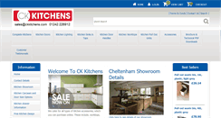 Desktop Screenshot of ckkitchens.com