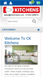 Mobile Screenshot of ckkitchens.com